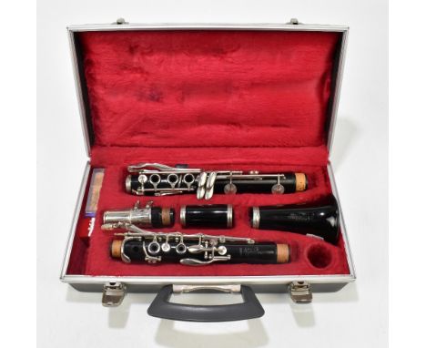 BOOSEY &amp; HAWKES; a cased clarinet.&nbsp;