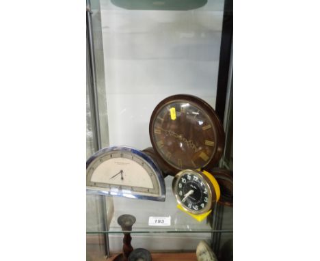 3 VINTAGE CLOCKS