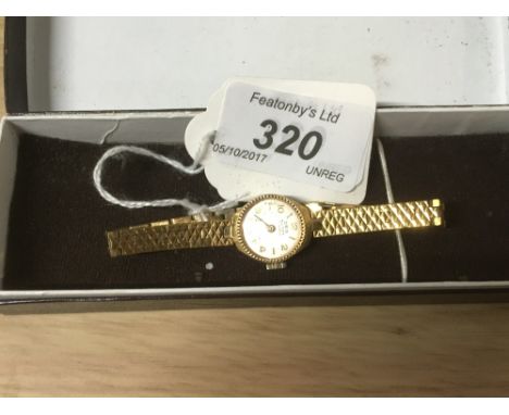 VINTAGE SWISS MADE ' ORIS ' WATCH , 17 JEWEL MOVEMENT - WORKING ORDER