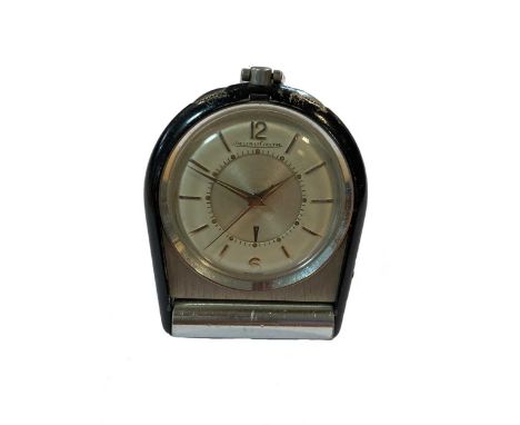 circa 1955, the signed circular cream coloured dial, 28mm diameter, with silver coloured batons (Arabic numerals at 12 and 6)