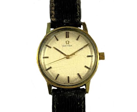 circa 1964, model 135.011, the signed, circular silvered dial, 30mm diameter, with gold coloured batons, hands and centre swe
