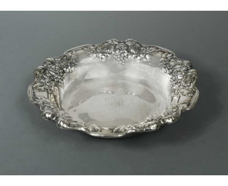 circa 1905, mark of Gorham Manufacturing Company, additionally stamped 'Sterling' and tested as silver, of circular form, the