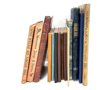 BOOKS: Children's books, to include; "The Baby's Boquet" and Cinderella's Picture Book", Walter Crane, "Thorntree Meadows", (