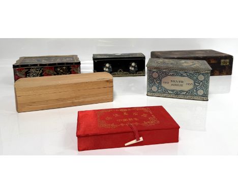 Assorted decorative objects, to include, 135 Silver Jubilee box, Hummel figure, toy cars, south east Asian deity, (A Lot).