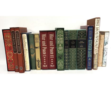 BOOKS: Mainly Folio Society, to include; "London Portrait of a City", "Egypt Revealed", "War and Peace", (A Lot).