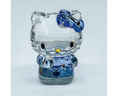 Hello Kitty is part of the Hello Kitty Sanrio theme group. She is made of clear crystal. Her eyes are made of jet crystal. He