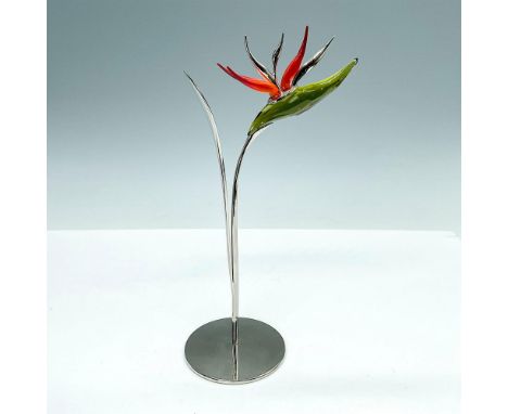 Dalmally Olive Birds of Paradise, Dalmally Olive includes stand. Swarovski backstamp. Dalmally is part of the Swarovski Cryst