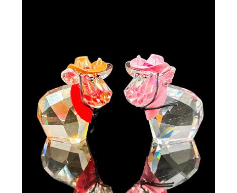 This pair of adorable Limited Edition Lovlot Cowboy &amp; Cowgirl Mos, exclusively available in 2014, come as a set of two, n