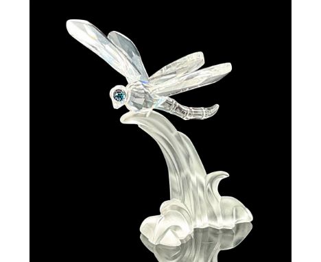 Swarovski Among Flowers and Foliage Dragonfly The dragonfly is bright and the branch is frosted. This item was originally in 