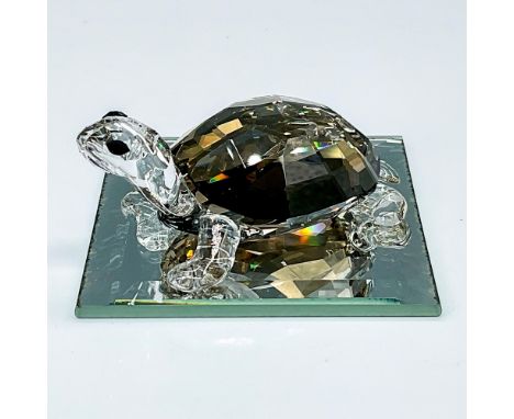 This Swarovski crystal tortoise was part of the Secret Garden group. Peaceful, easygoing, and wise, this tortoise comes in fu