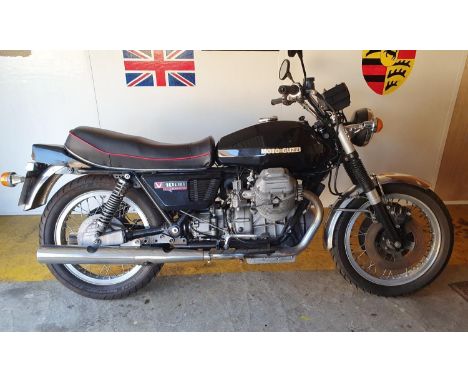 1976 Moto Guzzi Convert, 948 cc. Registration number DDE 211P. Frame number 131354. Engine number VG 131354. The V1000 Conver