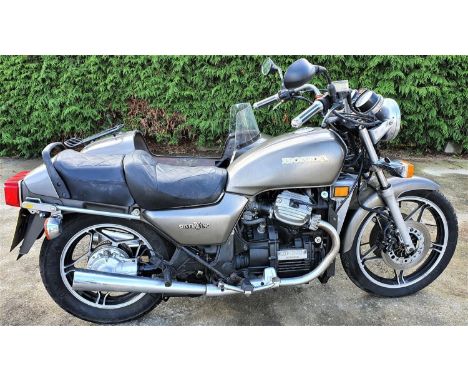 1983 Honda Silver Wing with side car, 650cc. Registration number YNE 878Y. Frame number JH2RC1006 DM000567. Engine number RC1