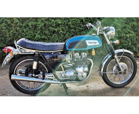 1969 Triumph Trident T150T, 750cc. Registration number not registered, NOVA 18E187901. Frame number EC3876 T150T. Engine numb