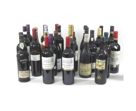 A collection of vintage and later wine, to include champagne