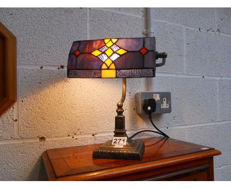 Tiffany style desk lamp