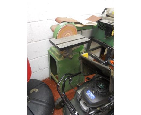 6 inch belt and 9 inch disk sander