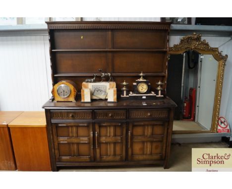 An Ercol style dresser