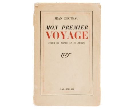 NO RESERVE Cocteau (Jean) Mon Premier Voyage (Tour du Monde en 80 Jours), first edition, original printed wrappers, a little 