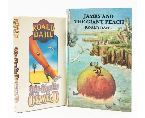 Dahl (Roald) James and the Giant Peach, reprint,  signed by the author to front free endpaper, illustrations, original pictor