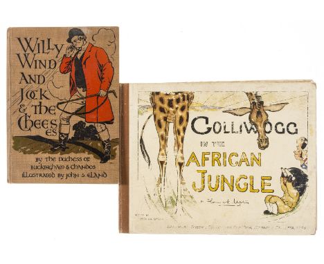 NO RESERVE Upton (Florence K.) Golliwogg in the African Jungle, first edition, colour illustrations, ink inscription to front