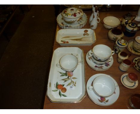 A quantity of Royal Worcester china 