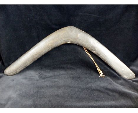 Vintage boomerang. L: 57 cm