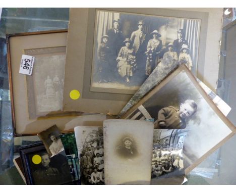 Quantity of antique and vintage original photographs