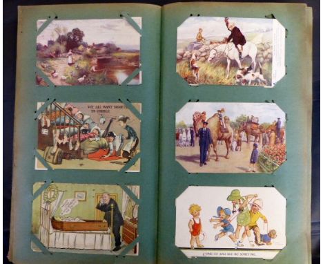 Vintage album of postcards ~ approx 240