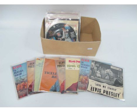 Elvis Presley E.P Records Including - Love Me Tender, Tickle Me, King Creole, (23).