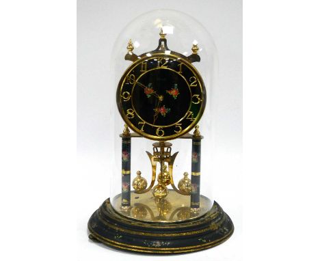 Kundo Anniversary Clock Under Glass Dome.