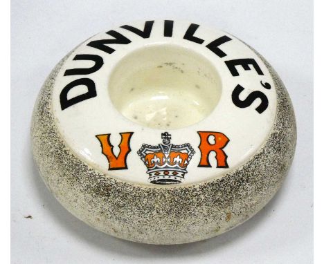 XIX Century Shelley Advertising Dunville's Match Striker.