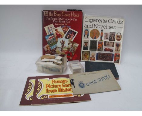 Trade Cards - Mobil, donrella, Kenstitas silks, Hornman's tea, Tuckfield's and Embassy, etc, ogden's 1902 empty album, collec
