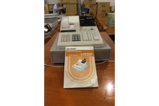 Sharp Er A320 Cash Register User Manual