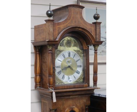 Keith Buxton. A longcase clock W.50cm