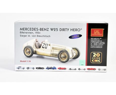 CMC, Mercedes Benz W25 Dirty Hero, Eifelrennen 1934, 1:18, Okt, Z 1