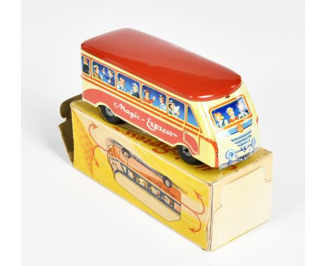Huki, Magic Express, U.S. Zone Germany, 16 cm, Blech, UW ok, Okt Z 1-2, Z 1