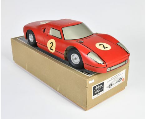 Schuco/Hegi, Superschnellbaukasten R/C Porsche Carrera Typ 904 GT, W.-Germany, GewBW, mit Holz, Funktion nicht geprüft, LM, O