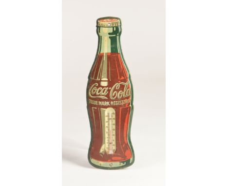 Coca Cola Thermometer, um 1930, 34 x 13 cm, LM, Z 3