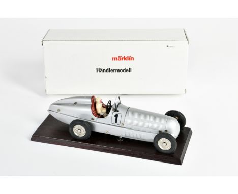 Märklin, Museumsmodell 1988 Mercedes Rennwagen, 32 cm, Blech, Okt Z 1, Z 1