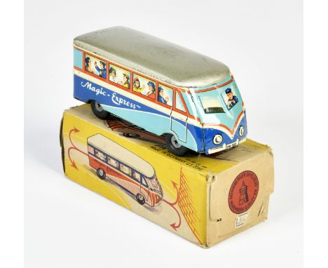 PN, Bus Magic Express, US Z. Germany, 16 cm, Blech, UW ok, Okt Z 2-, Z 1-2