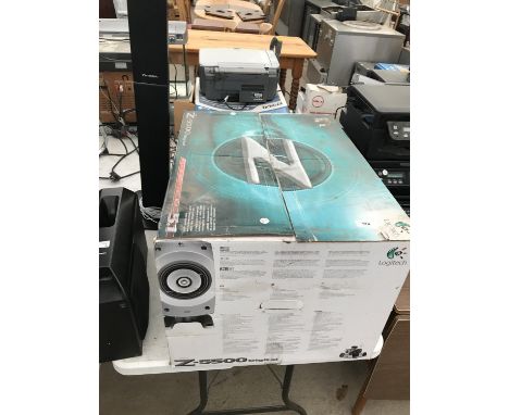 LOGITECH Z5500 DIGITAL PC MULTIMEDIA HOME THEATRE SPEAKER SYSTEM - 505 Watt 