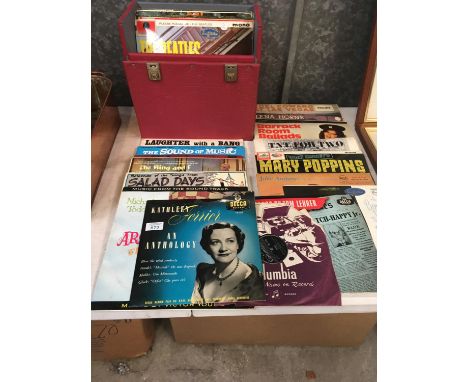 A NUMBER OF VINTAGE RECORDS 