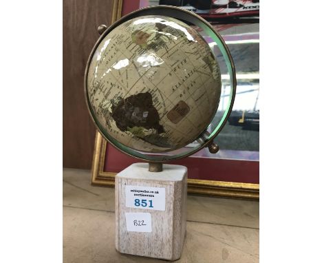 A GLOBE ON BASE 