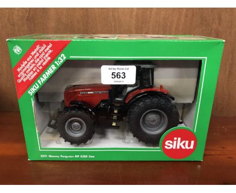 A SIKU MODEL MASSEY FERGUSON MF 8280 XTRA , REF NO 3251, 1-32 SCALE, BOXED AND IN MINT CONDITION 