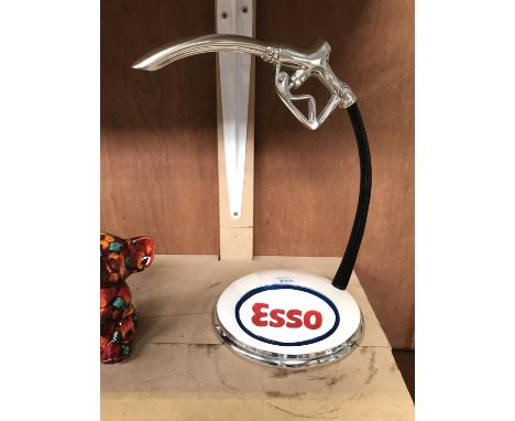 A MODEL CHROME ESSO PETROL PUMP 