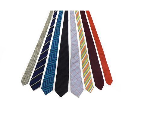 A collection of eight ties,comprising a Turnbull &amp; Asser tie and seven others (8)