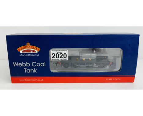 Bachmann 35-051 LNWR Webb Coal Tank LMS Black - Boxed. P&amp;P Group 1 (£14+VAT for the first lot and £1+VAT for subsequent l