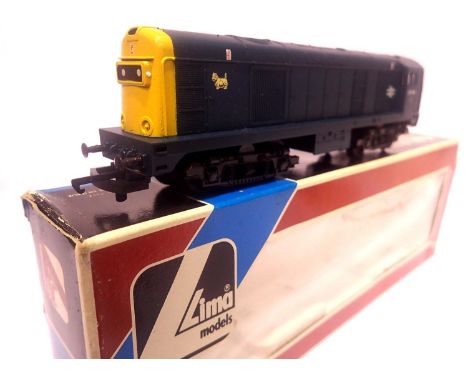 Lima Class 20 Diesel 2014, BR Blue Scottie Dog. P&amp;P Group 1 (£14+VAT for the first lot and £1+VAT for subsequent lots) 