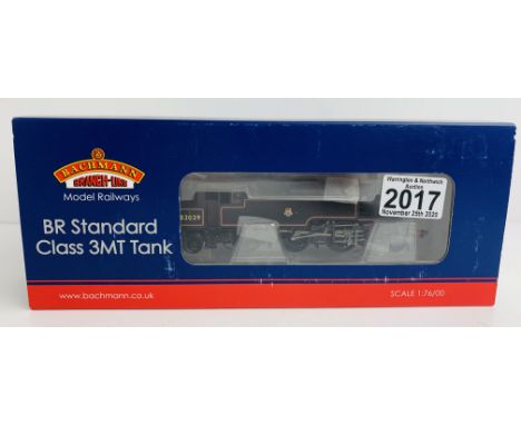 Bachmann 31-975 BR Standard Class 3MT Tank 82029 BR Lined Early Emblem - Boxed. P&amp;P Group 1 (£14+VAT for the first lot an