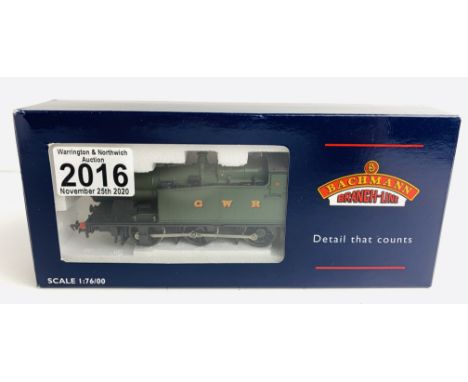 Bachmann 32-075 Class 56XX Tank GWR Green - Boxed. P&amp;P Group 1 (£14+VAT for the first lot and £1+VAT for subsequent lots)